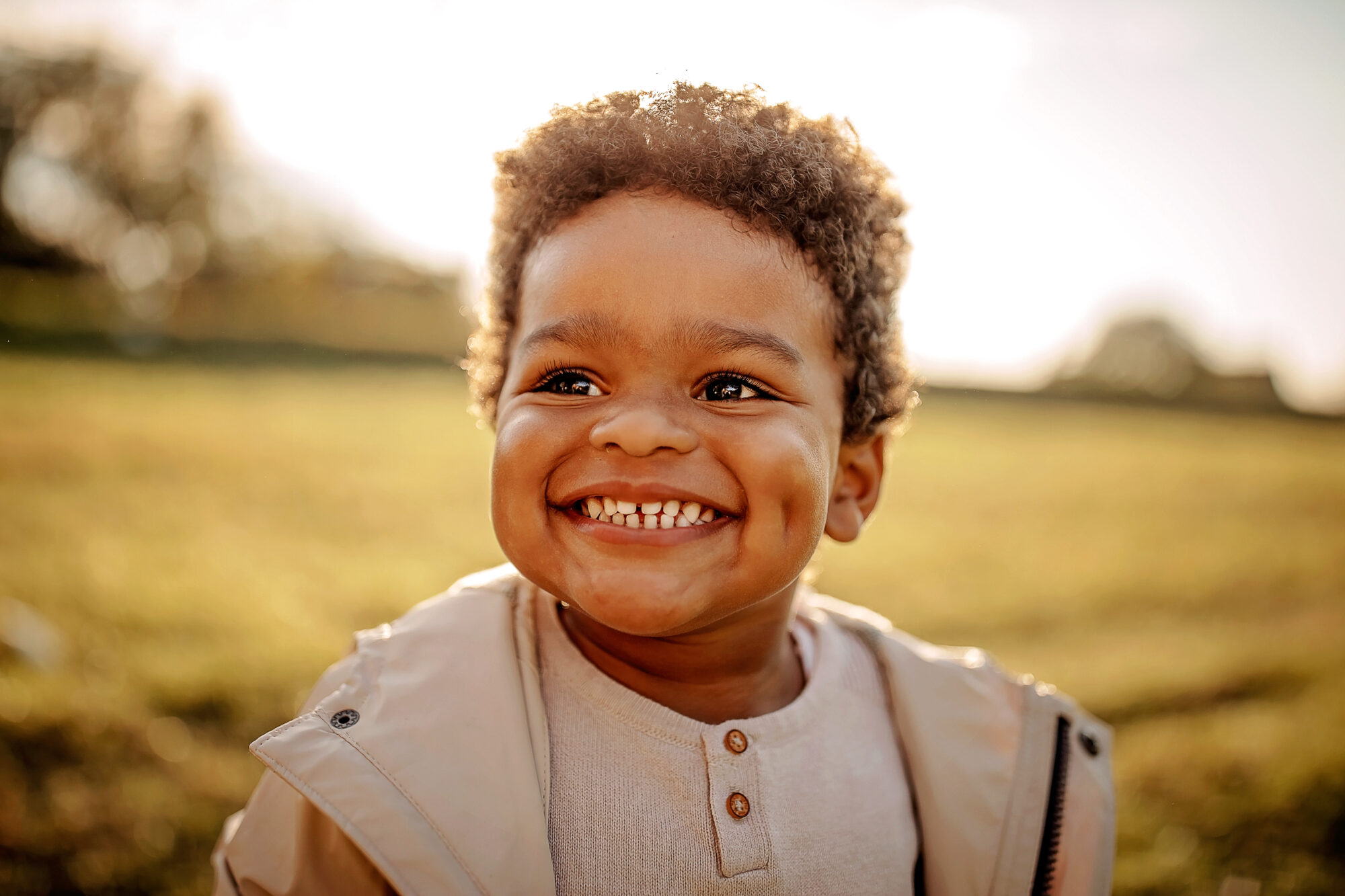 Smiling boy outdoors, ready to schedule a kids dental appointment in Shreveport or Bossier City